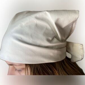 Leather Women’s Hat by Lenore Marshall